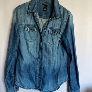 H&M denim shirt